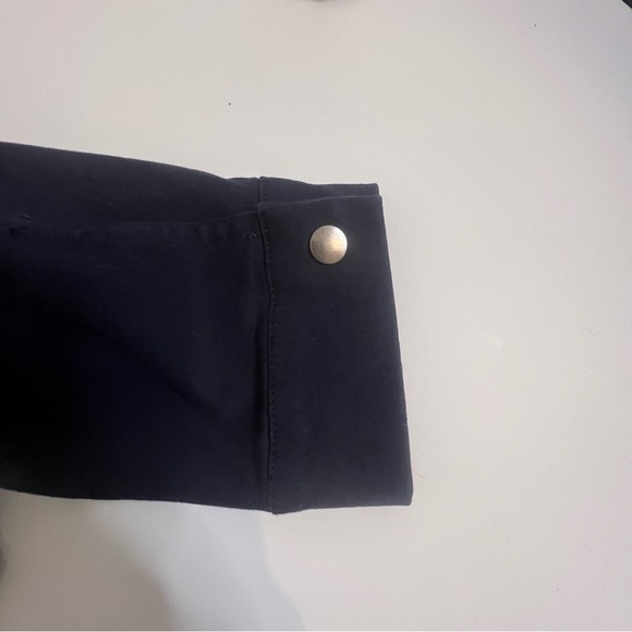 Women’s Drawstring Hooded Jacket, Mark & Spruce, Navy Blue, Size XL - Picture 9 of 14